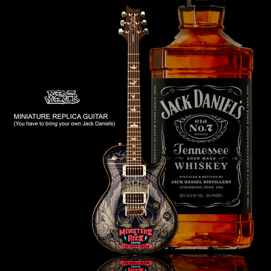 Monsters of Rock Cruise 2024 Mini Guitar