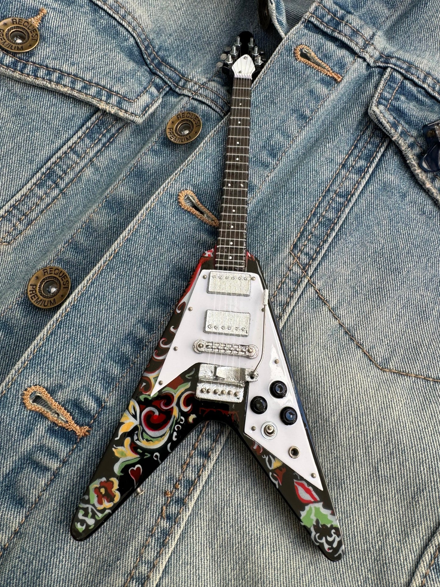Psychedelic Flying V - Inspired by Jimi Hendrix