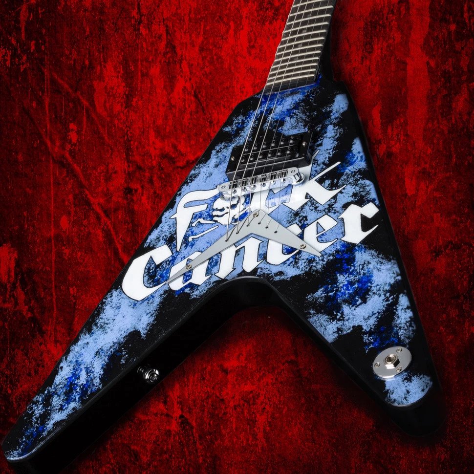 Fuck Cancer V Guitar