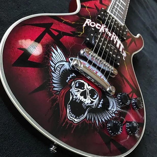 Rock on the Range Festival 2017 Full Sized Guitar