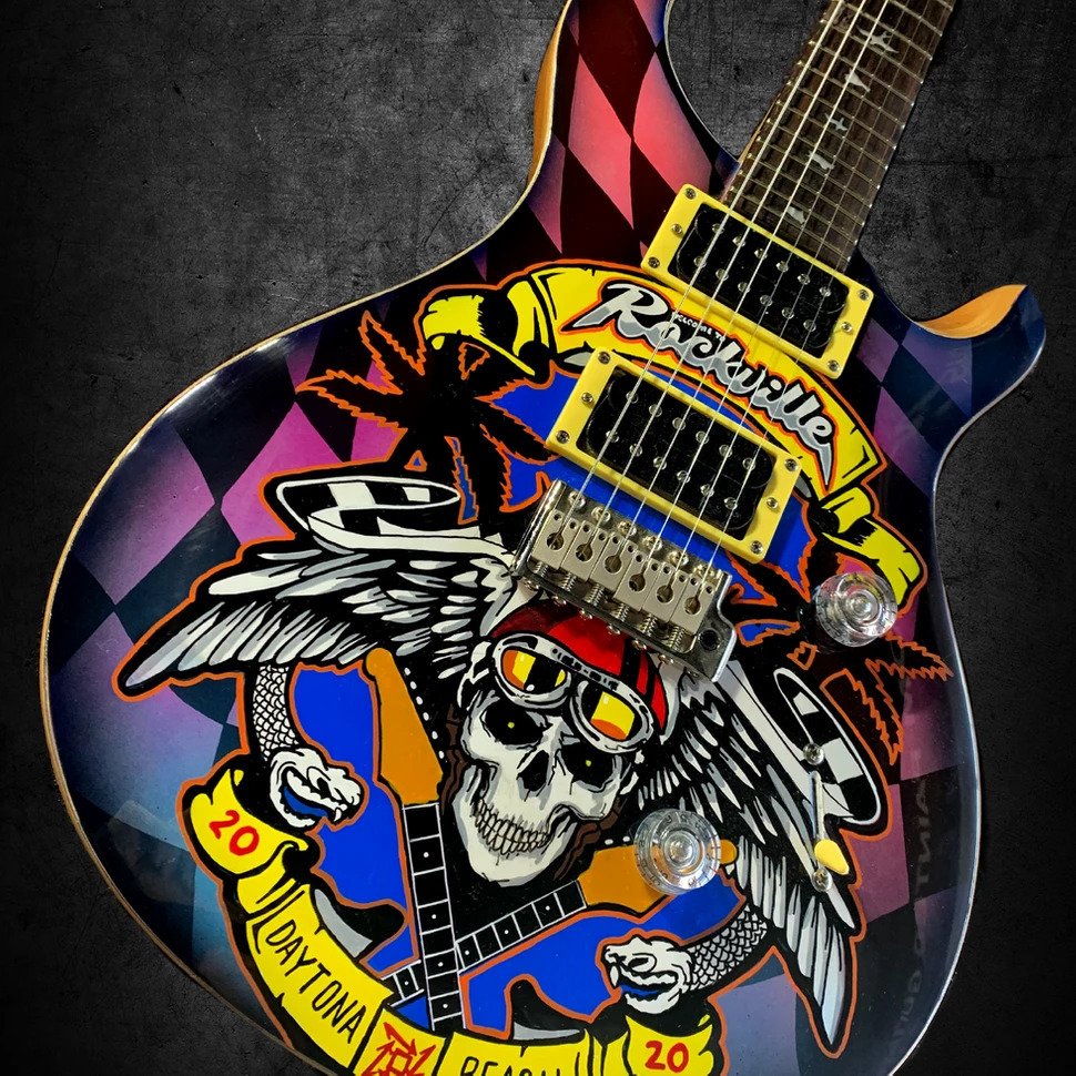 Welcome to Rockville Festival 2020 Full Sized Guitar