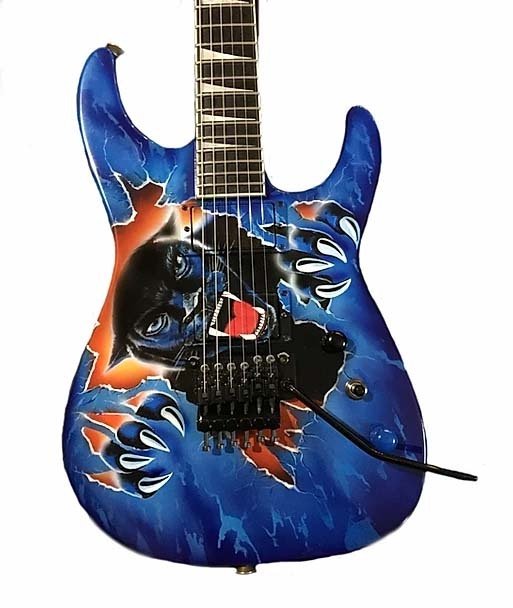 Blue Panther Guitar