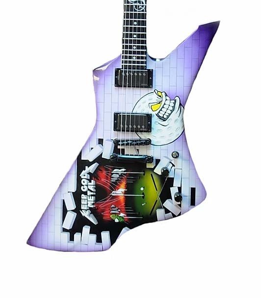 Keep Golf Metal Guitar