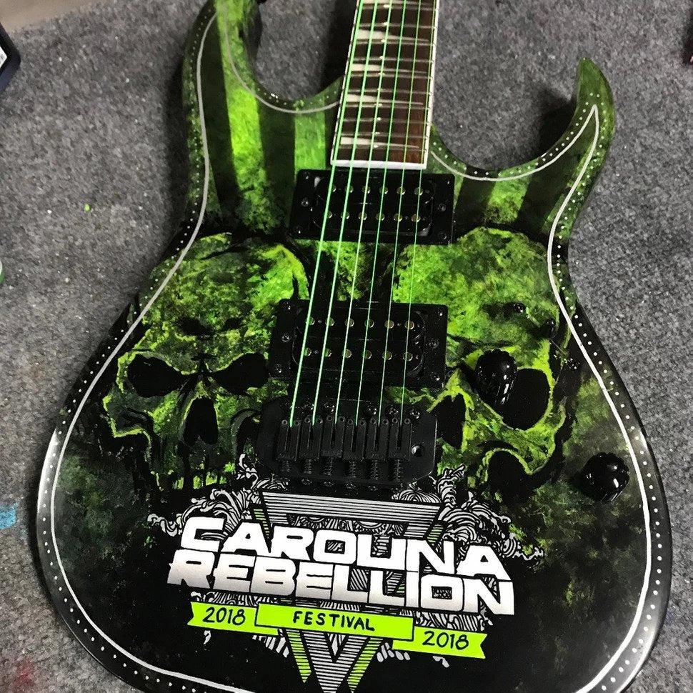 Carolina Rebellion Festival 2018 Full Sized Guitar