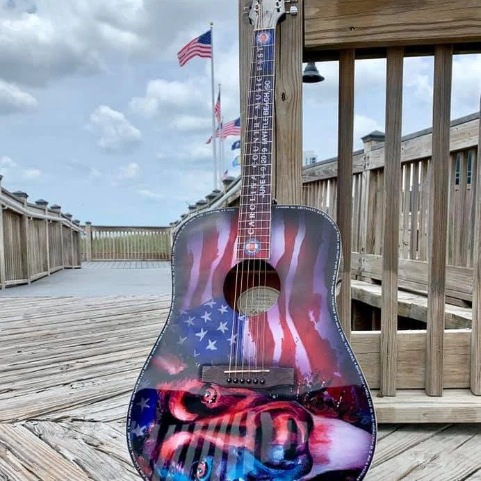 Carolina Country Music Festival Full Sized Guitar