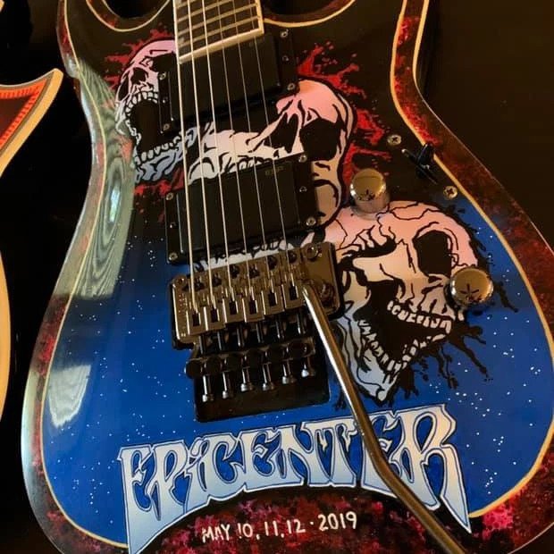 Epicenter 2019 Festival Full Sized Guitar