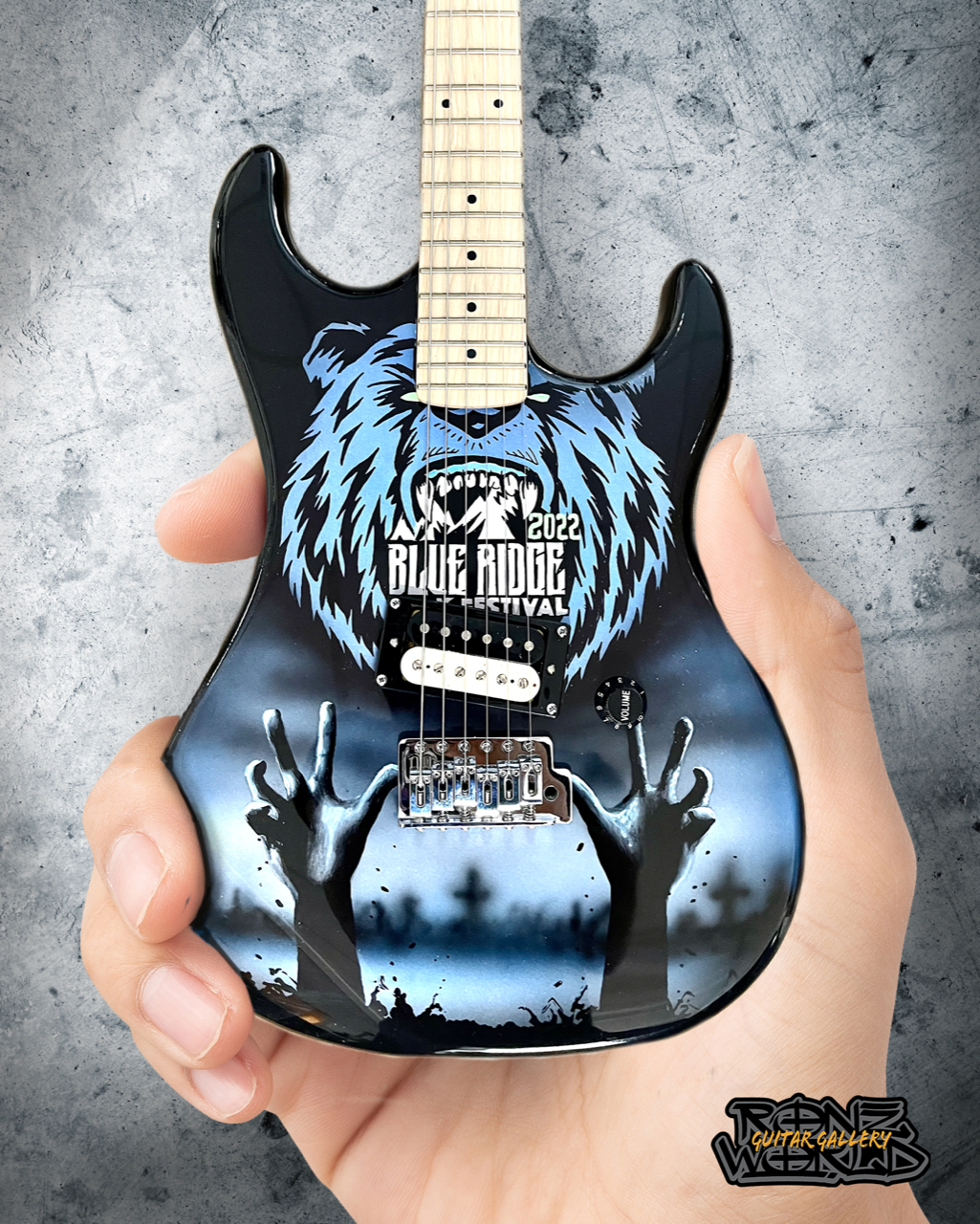 Blue Ridge Rock Festival 2022 Mini Guitar