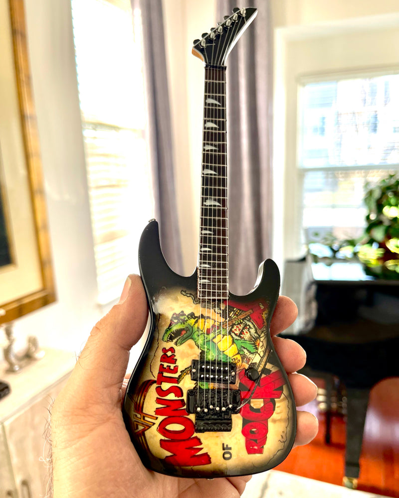 Monsters of Rock 1988 Mini Guitar